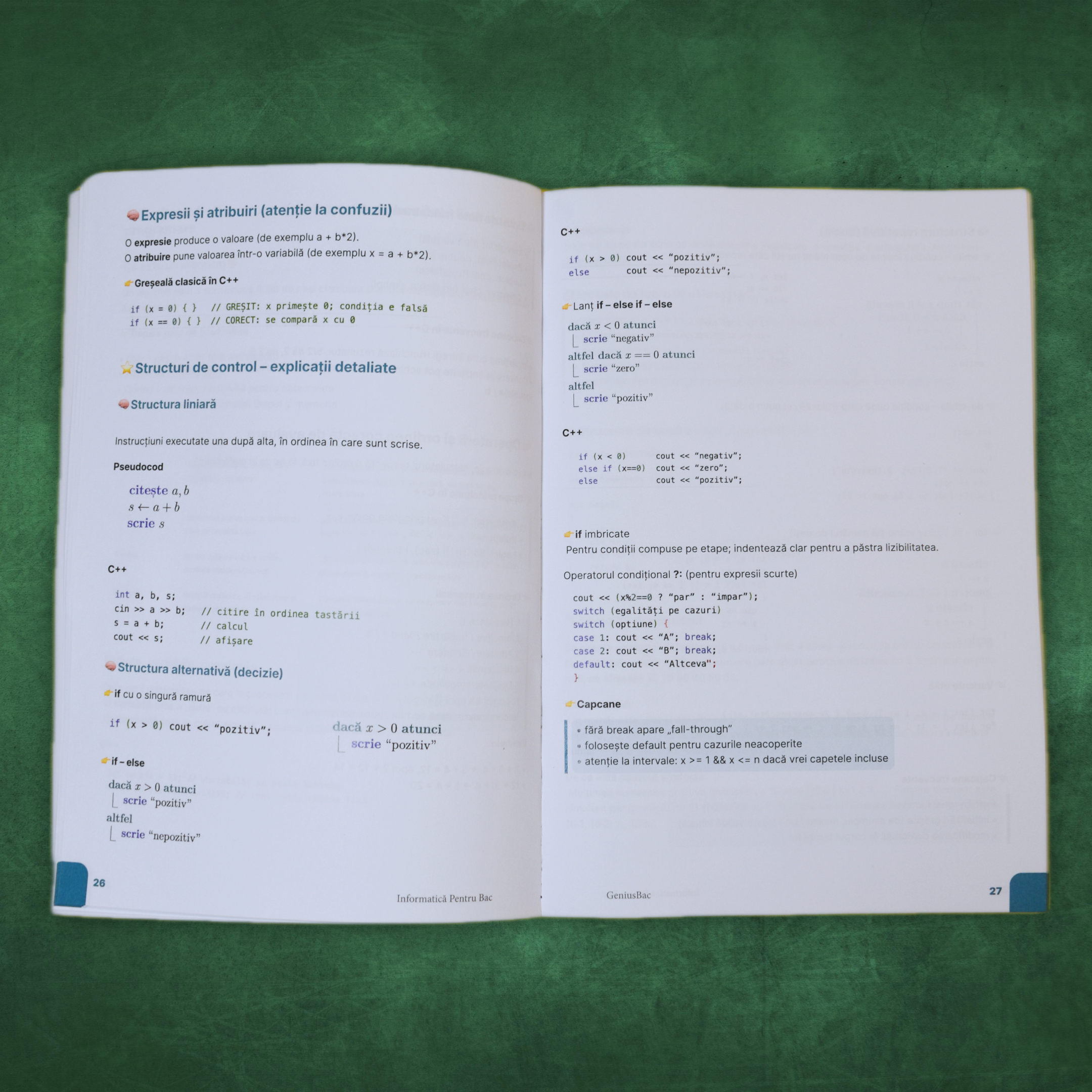 Pachet Bacalaureat (Română + Matematică + Informatică)