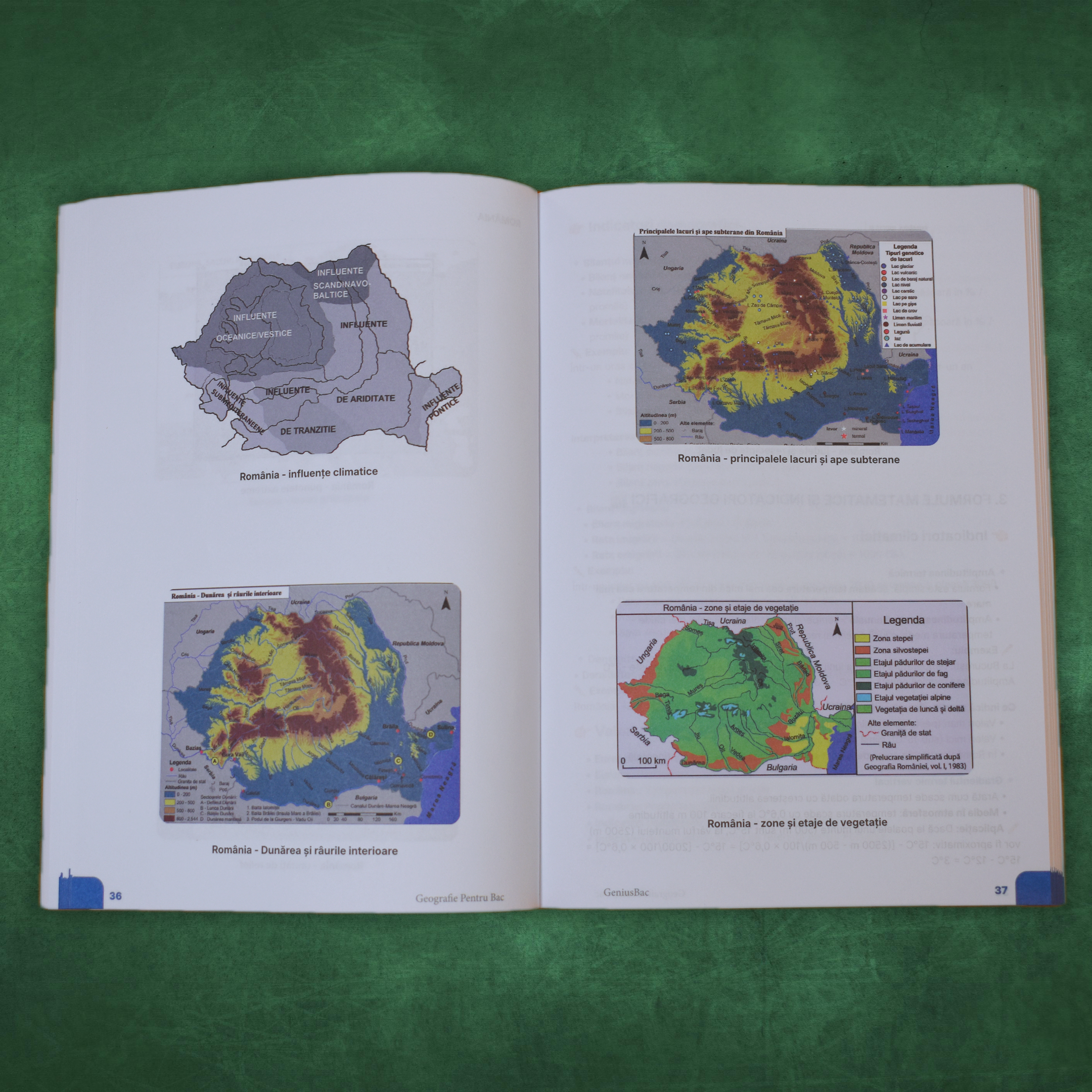 Carte Geografie Bacalaureat