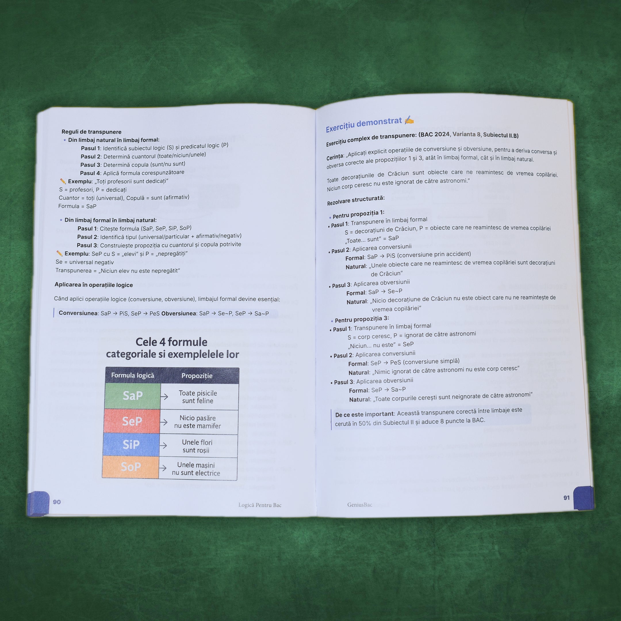 Carte Logică Bacalaureat