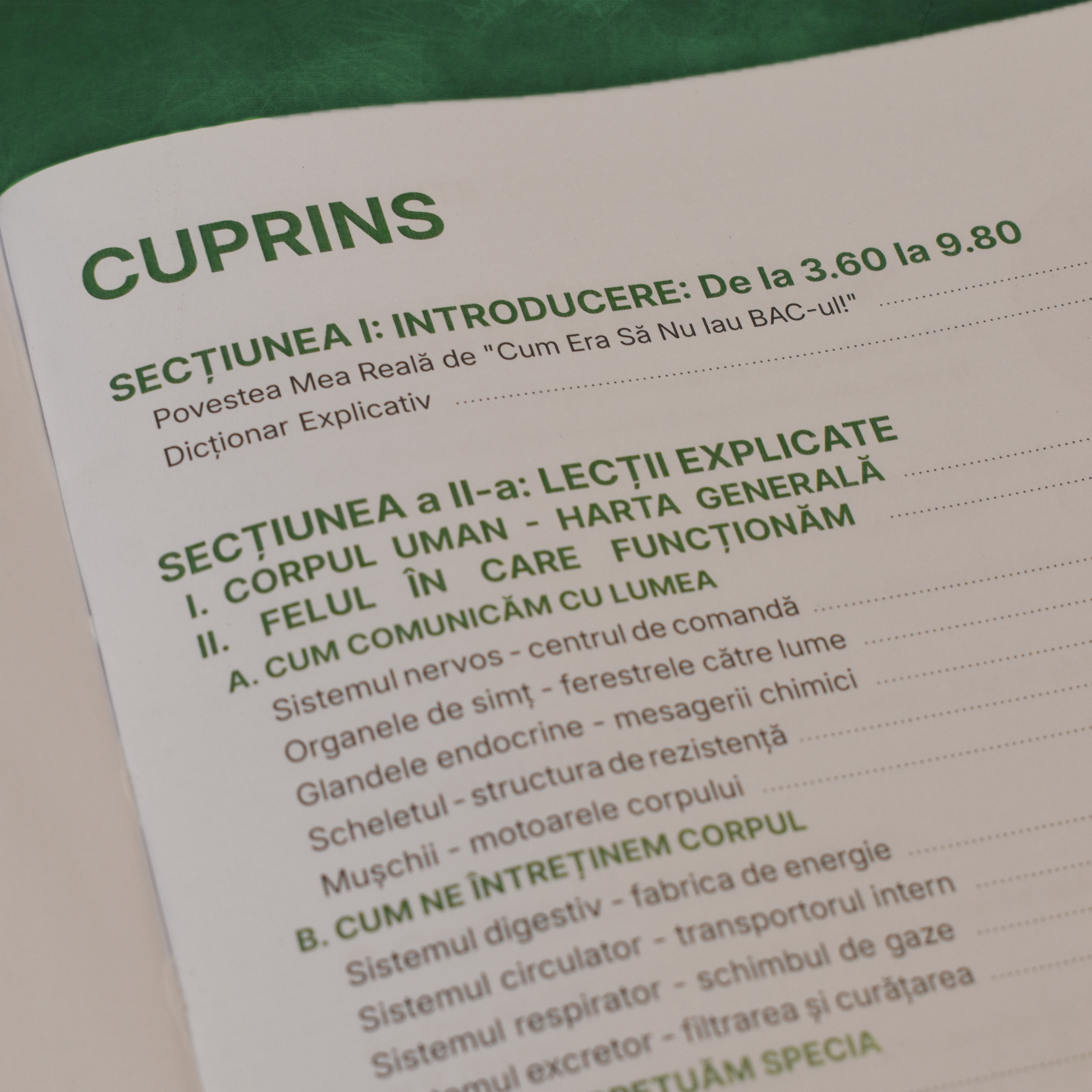 Carte Biologie 11-12 (Anatomie) Bacalaureat