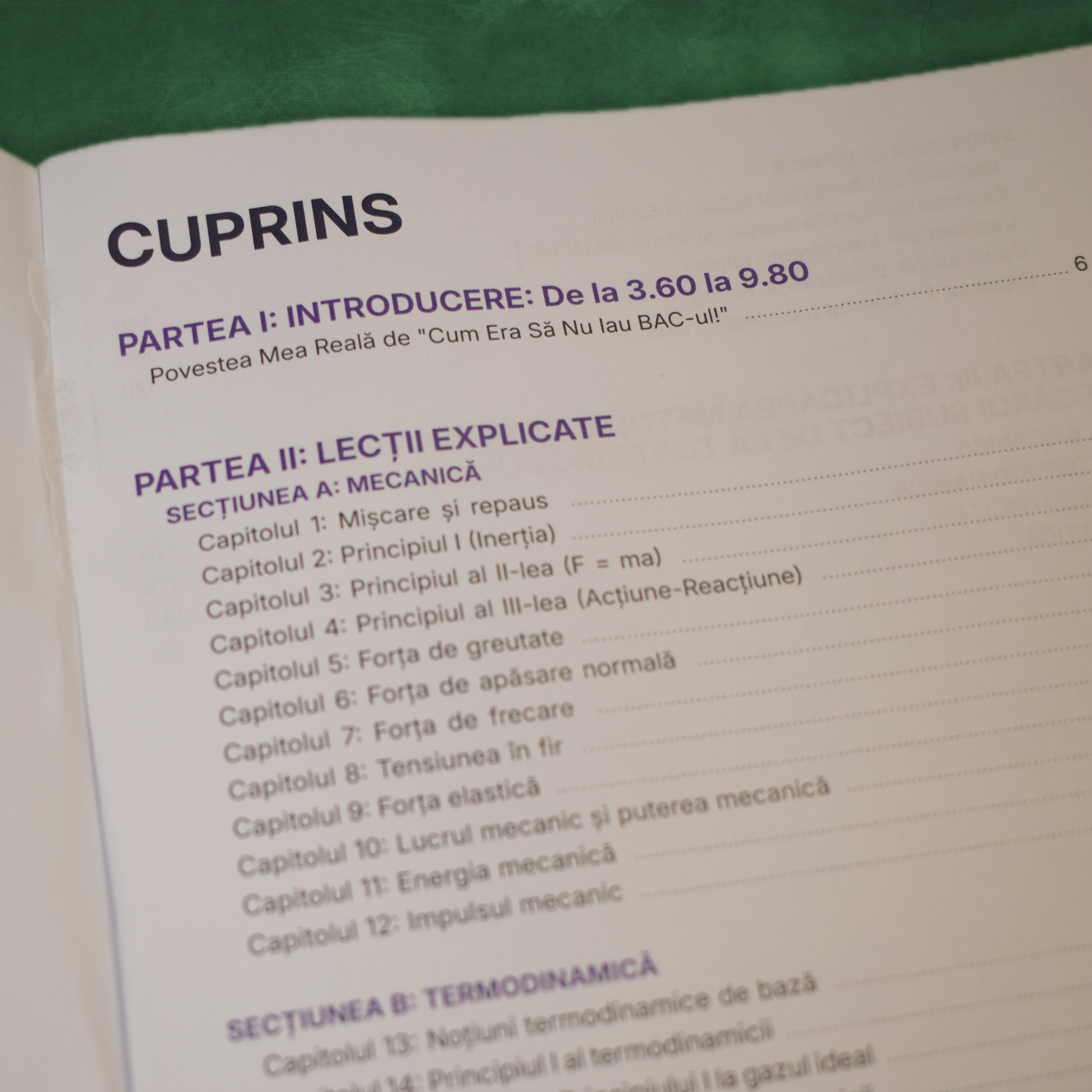 Carte Fizică Bacalaureat