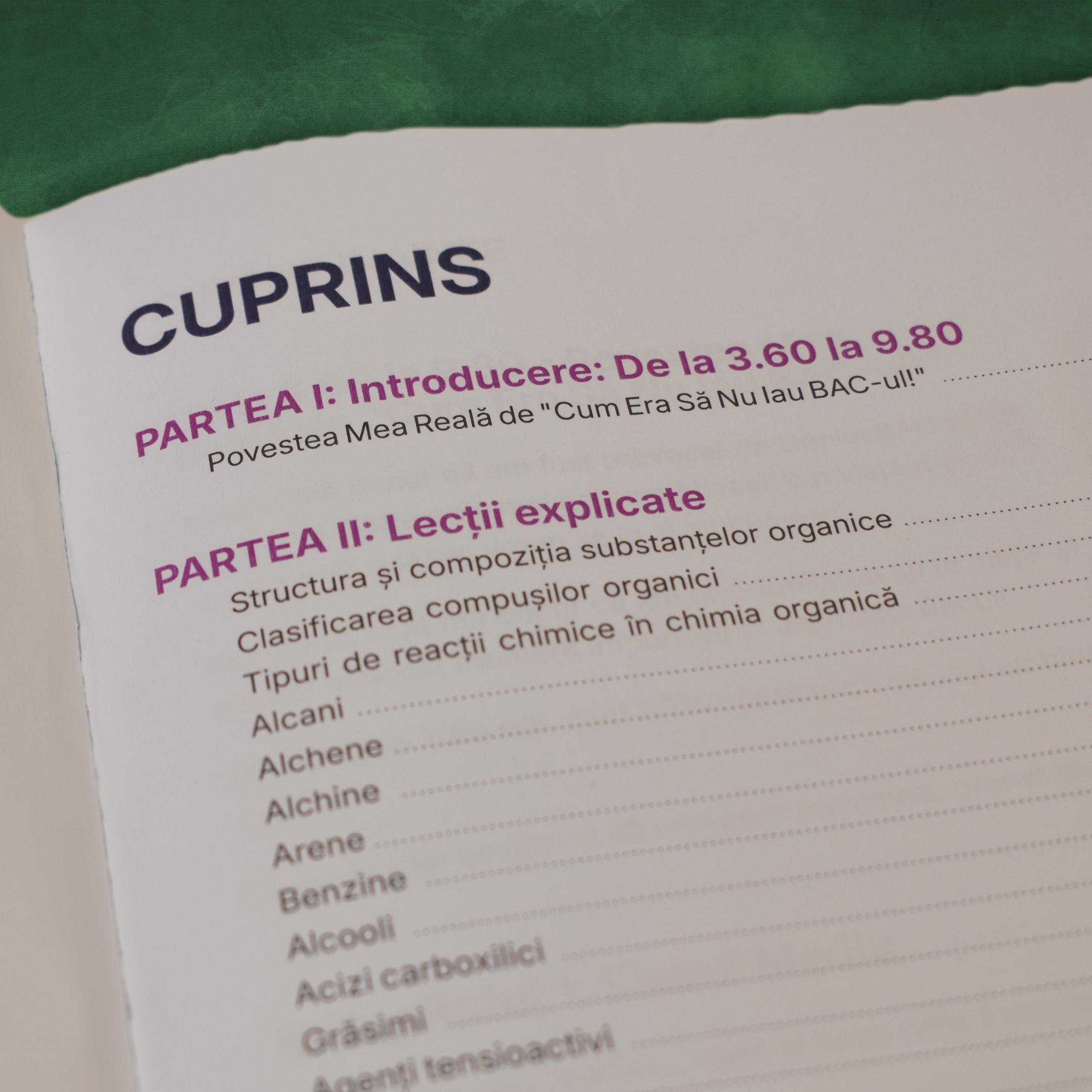 Carte Chimie Organică Bacalaureat