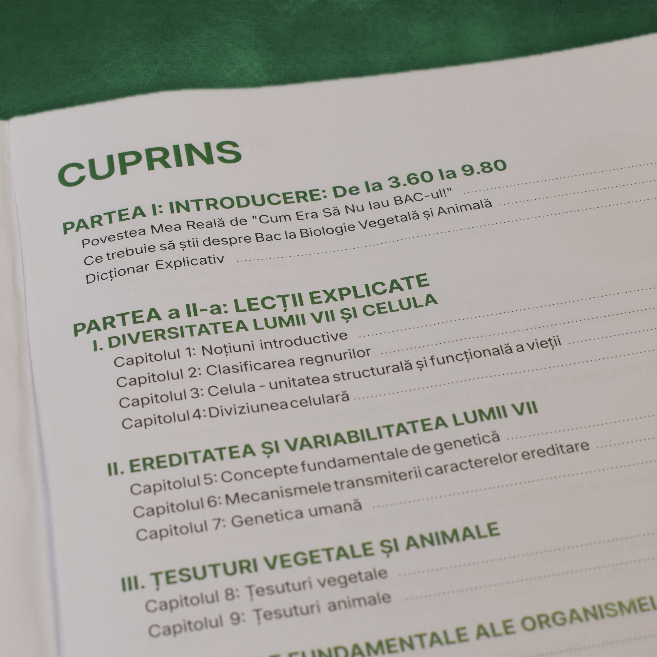 Carte Biologie 9-10 (Vegetală și animală) Bacalaureat