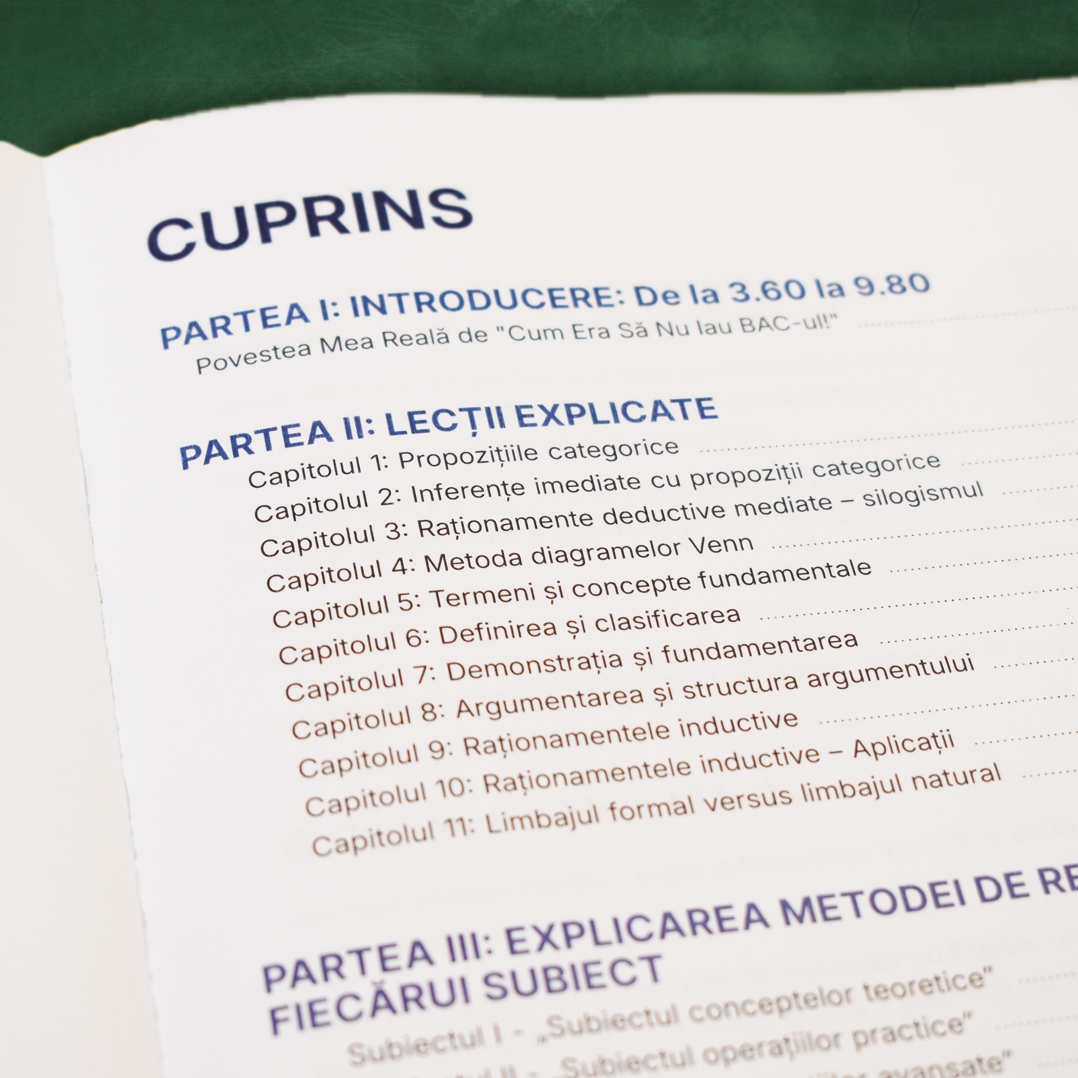 Carte Logică Bacalaureat