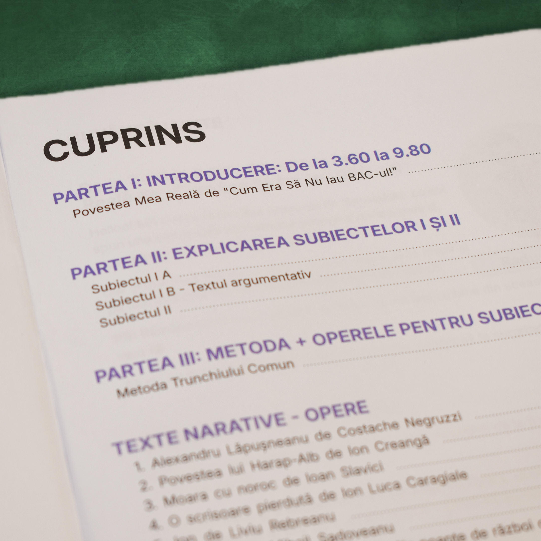 Carte Română Bacalaureat