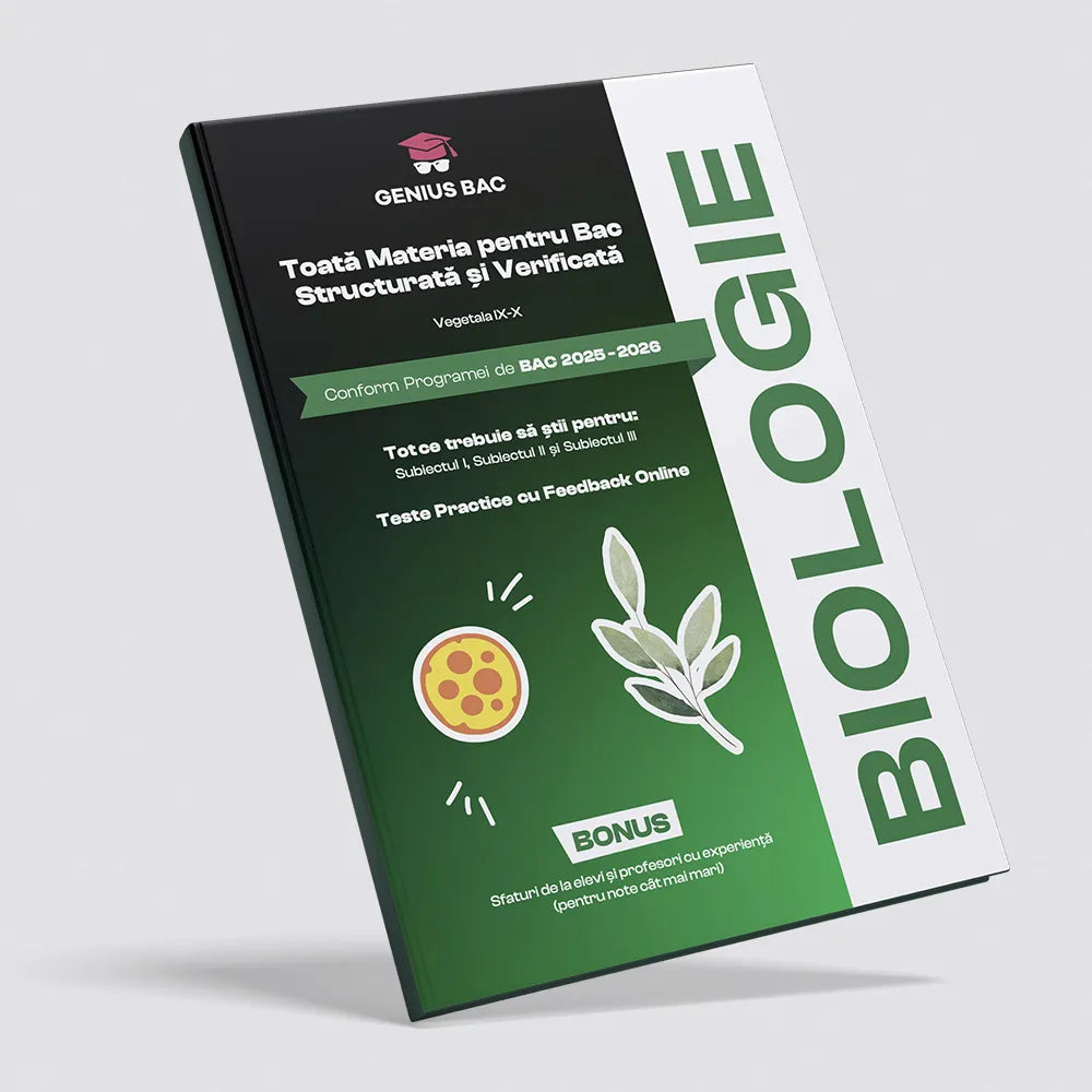 Carte Biologie 9-10 (Vegetală și animală) Bacalaureat