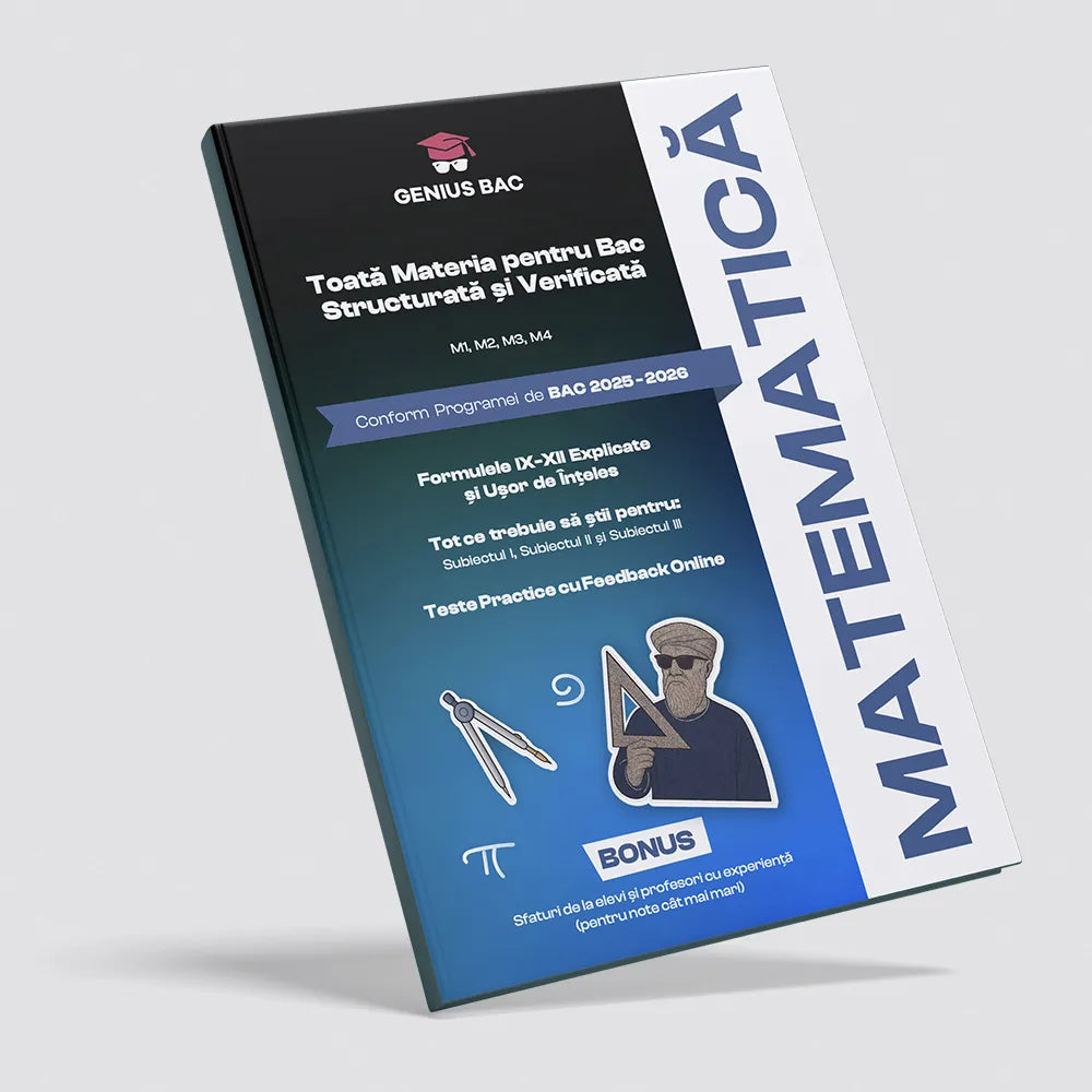 Carte Matematică Bacalaureat