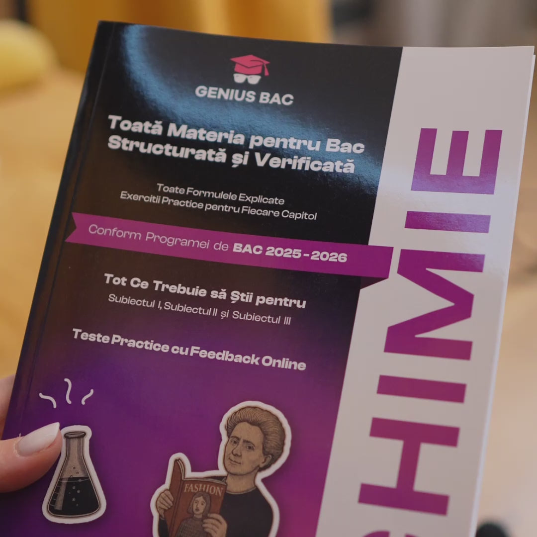 Pachet Bacalaureat (Română + Matematică + Chimie Organică)
