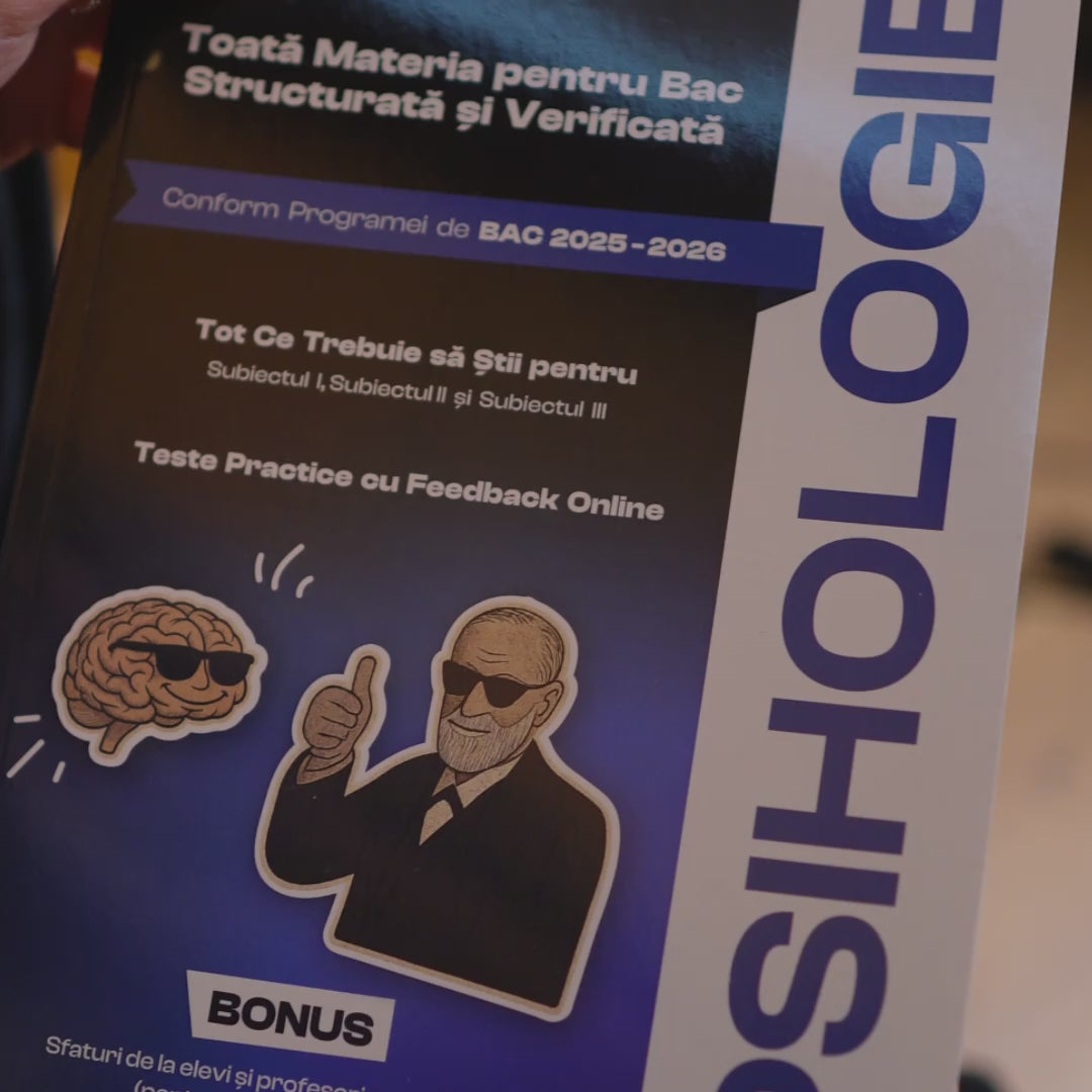 Carte Psihologie Bacalaureat