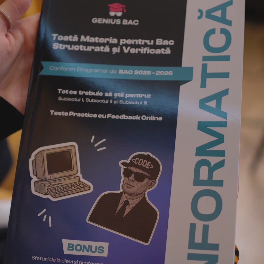 Pachet Bacalaureat (Română + Matematică + Informatică)