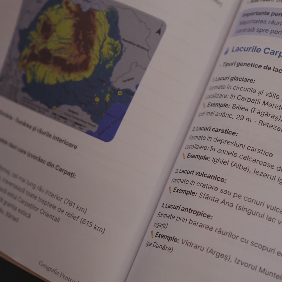 Carte Geografie Bacalaureat